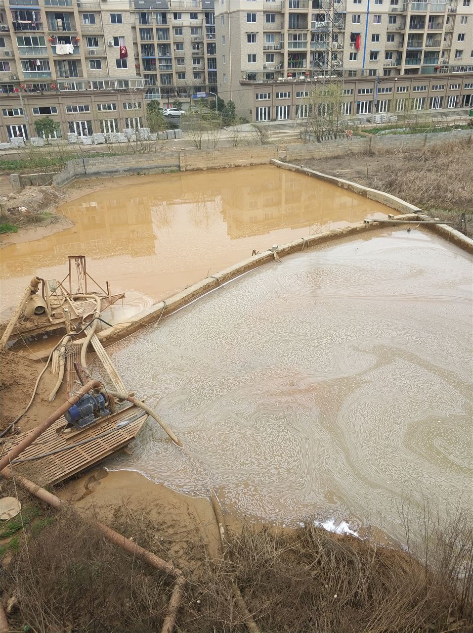 陵水沉淀池淤泥清理-厂区废水池淤泥清淤